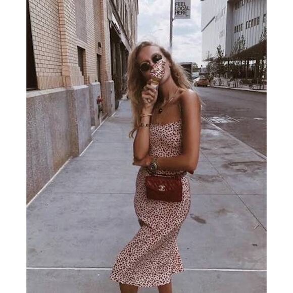 Réalisation Par - Silk Midi Length Dress - XS - Picture 1 of 10